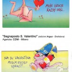 Segnaposto San Valentino - Agenzia CDM Milano - Edizioni Argus Bratislava