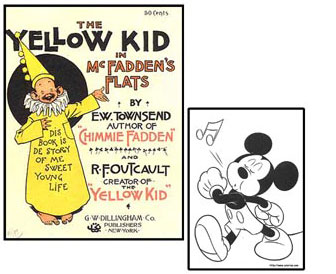 Yellow Kid e Topolino